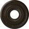 Ekena Millwork Lauren Ceiling Medallion (Fits Canopies up to 6 1/4"), 20 5/8"OD x 6 1/4"ID x 1 3/8"P, Stone Hearth CM20LNSHF - alternate 1